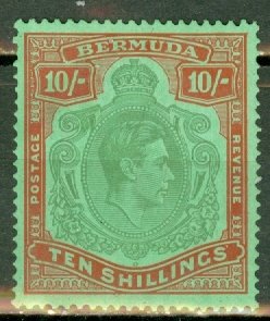 IX: Bermuda 126b mint CV $225