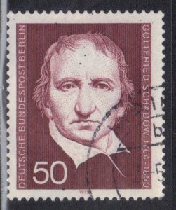 GERMANY SCOTT #9N353  USED 50pf   1974