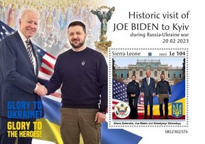 2023/03 - SIERRA LEONE - JOE BIDEN VISIT          5V  complet set    MNH **