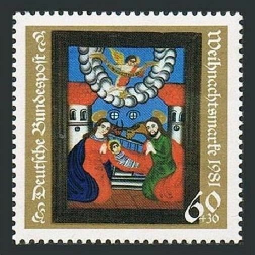 Germany B593,MNH.Michel 1113. Christmas 1981.Nativity,19th century painting.