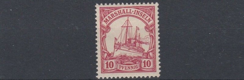 MARSHALL  ISLANDS 1901   S G  G13   10PF  CARMINE   MNH