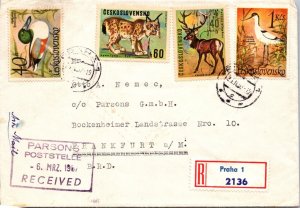 Czechoslovakia 1967 - Registered Mail - Prague - F59080