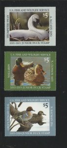 # JDS9-11, 13-14. Unused, VF, OG, NH. CV $ 130.00