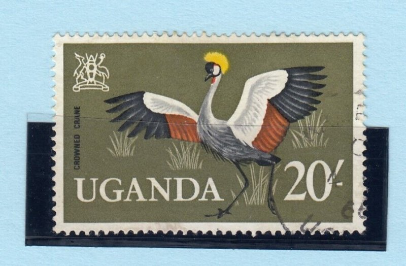 Uganda 1965 20/- Birds SG126 Fine Used BP8529