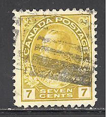 Canada Sc # 113, SG # 209 used (DT)