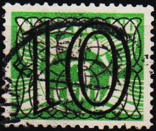 Netherlands. 1940 10 on 3c. S.G.525 Fine Used