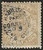 Philippines 113, used. . 1881.  (P33)