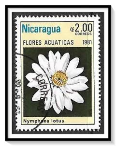 Nicaragua #1118 Aquatic Flowers CTO