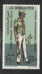 Somalia Scott 526d MNH** People Militia person