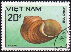 Vietnam 1918 - Cto - 20d Nautilus Snail Shell (1988) (cv $0.30)