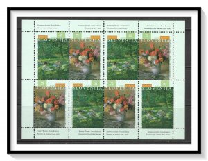 Slovenia #250-251 Paintings Mini-Sheet MNH