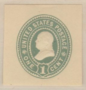 U.S. Scott #U353 Franklin - Embossed Stamped Envelope - Mint Single