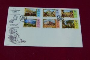 Jersey First Day Cover 1980 Links with Britain Royal seal cover