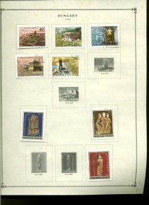 Collection, Hungary Part I Scott Album Page, 1979/1984, Cat $50, Mint & Used