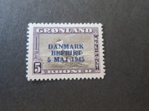 Greenland 1945 Sc C27 Bird MH