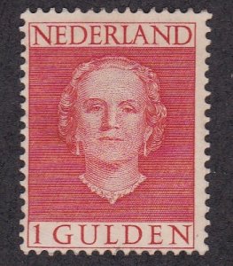 Netherlands # 319, Queen Juliana, Hinged, 1/3 Cat.