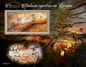 GUINEA BISSAU - 2025 - Lascaux Cave Paintings -Perf Souv Sheet-Mint Never Hinged
