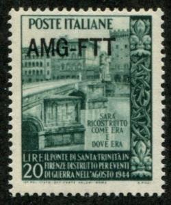 Italy -Trieste Zone A SC# 55  MNH