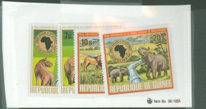 Guinea #697-700 Mint (NH) Single (Complete Set)
