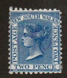 New South Sales 53f. Wmk. 54. Used.  Very light Cancel