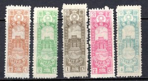 China Tobacco Revenue Stamps 2/5¢-4¢   no gum   VF  Unused    ...  1341354