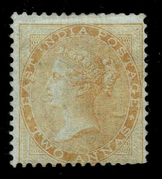 INDIA 1855 qv  2as, no wm- sg no 43 very fine lmm cv  1200 gbp +