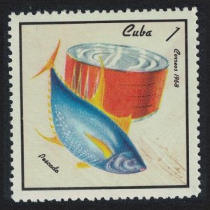 Caribic Canned Fish Food Products 1968 MNH SG#1582