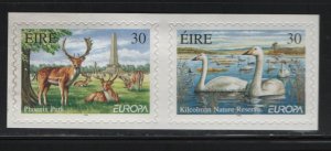 IRELAND, 1177A Pair, MNH,1999  National Parks