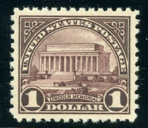 US SCOTT #571 MINT-SUPERB-OG-NH GRADED 98 W/ PSE CERT SMQ $775 (4/3/21 GP)