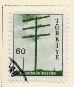 Turkey 1959-60 Early Issue Fine Used 60k. 093971