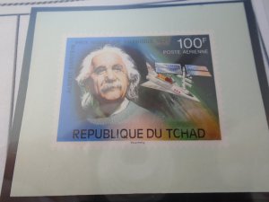 Chad  #  C196  imperf  MNH  Albert Einstein