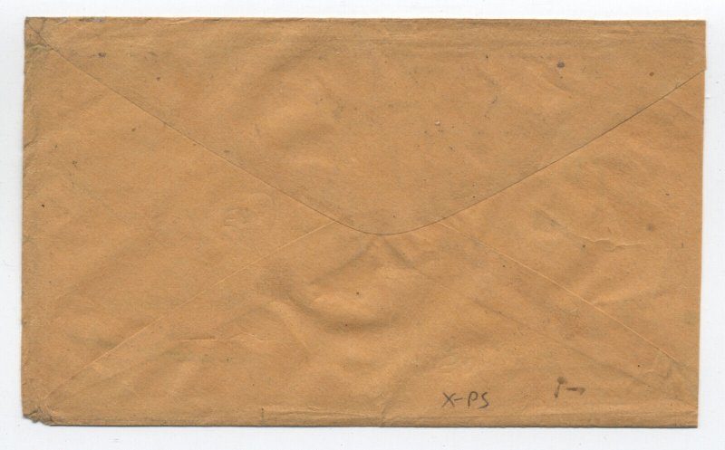 1863 Washington DC #65 cover due 3 and forwarded NY [Q.476] 