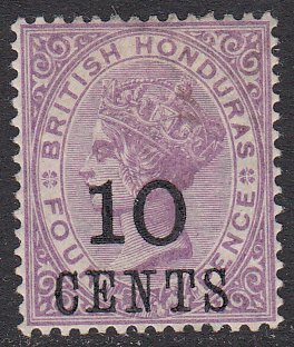British Honduras 30 MLH CV $27.50