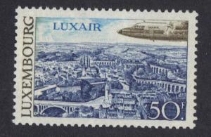 Luxembourg   #473   MNH  1968 tourism Fokker F27 Friendship