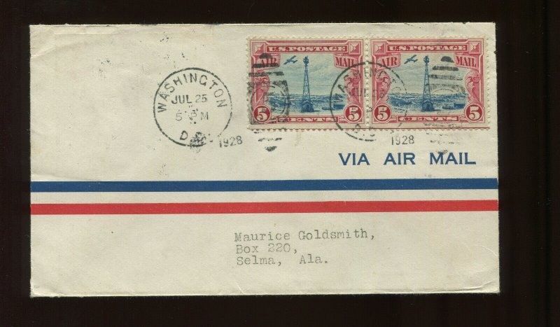 Scott C11 Beacon FDC witih **SCARCE 5PM TIME STAMP** (Stock C11-FDC23)