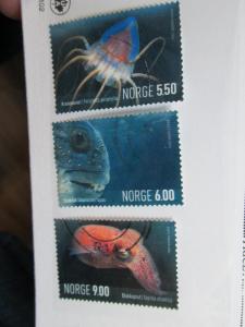 Norway #1389-1391 used