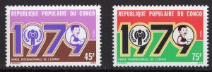 Congo 1979 Sc#495/496 IYC YEAR OF THE CHILD Set (2)  MNH