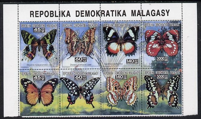 MADAGASCAR - 1993 - Birds & Butterflies - Perf 16v Set - Mint Never Hinged