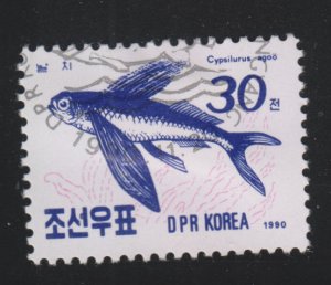 North Korea 2953 Fish 1990