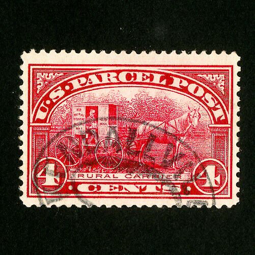 US Stamps # Q4 Jumbo Used Gem