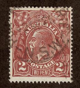 AUSTRALIA SC# 29 F-VF U 1924