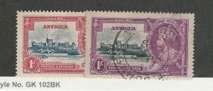 Antigua, British, Postage Stamp, #77, 80 Used, 1935