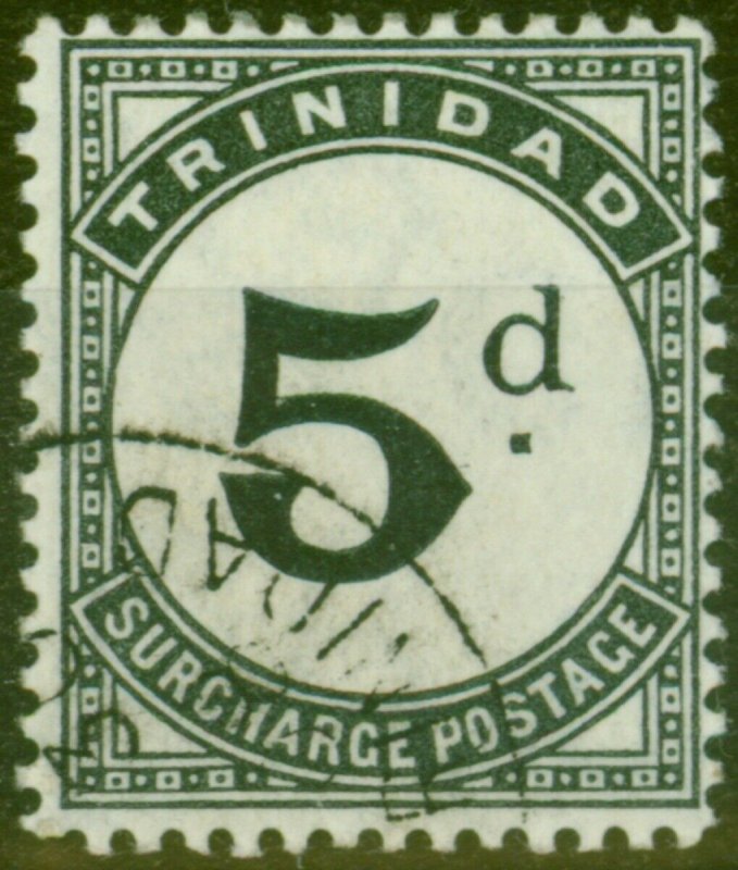 Trinidad 1905 5d Slate-Black SGD14 V.F.U 