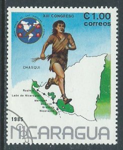 Nicaragua, Sc #1410, 1p Used