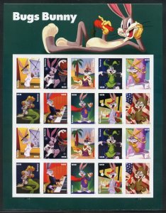 UNITED STATES SCOTT #5494/5503 BUGS BUNNY SHEET  MINT NH