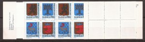1984 Sweden -Sc 1495a - MNH VF - complete booklet - Provincial Arms