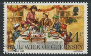 Guernsey  SG 265  SC# 252  Christmas First Day of issue cancel see scan