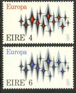 IRELAND 1972 EUROPA Set Sc 316-317 MNH