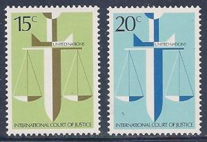 UN New York Scott # 314 - 315 MNH