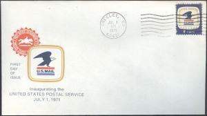 #1396 CO, Greeley 7-1-71 USPS FDC